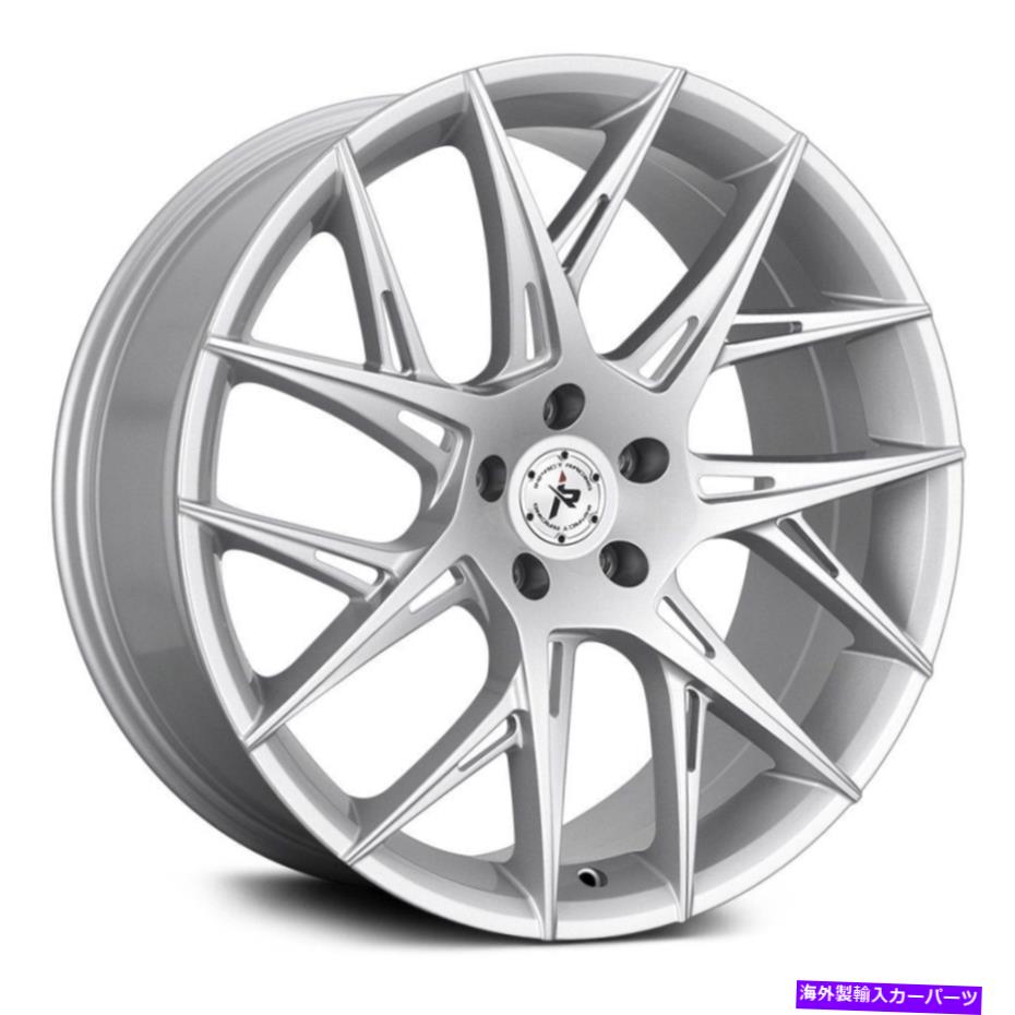 ホイール　４本セット 衝突ロード603ホイール18x8（40、5x114.3、73.1）4のシルバーリムセット Impact Off Road 603 Wheels 18x8 (40, 5x114.3, 73.1) Silver Rims Set of 4【並行輸入品】