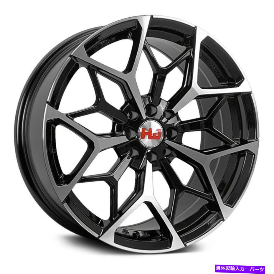 ホイール 4本セット hemi hm1ホイール18x9.5(35、5x100、73.1)4のブラックリムセット Hemi HM1 Wheels 18x9.5 (35, 5x100, 73.1) Black Rims Set of 4【並行輸入品】|Us Custom Parts Shop USDM