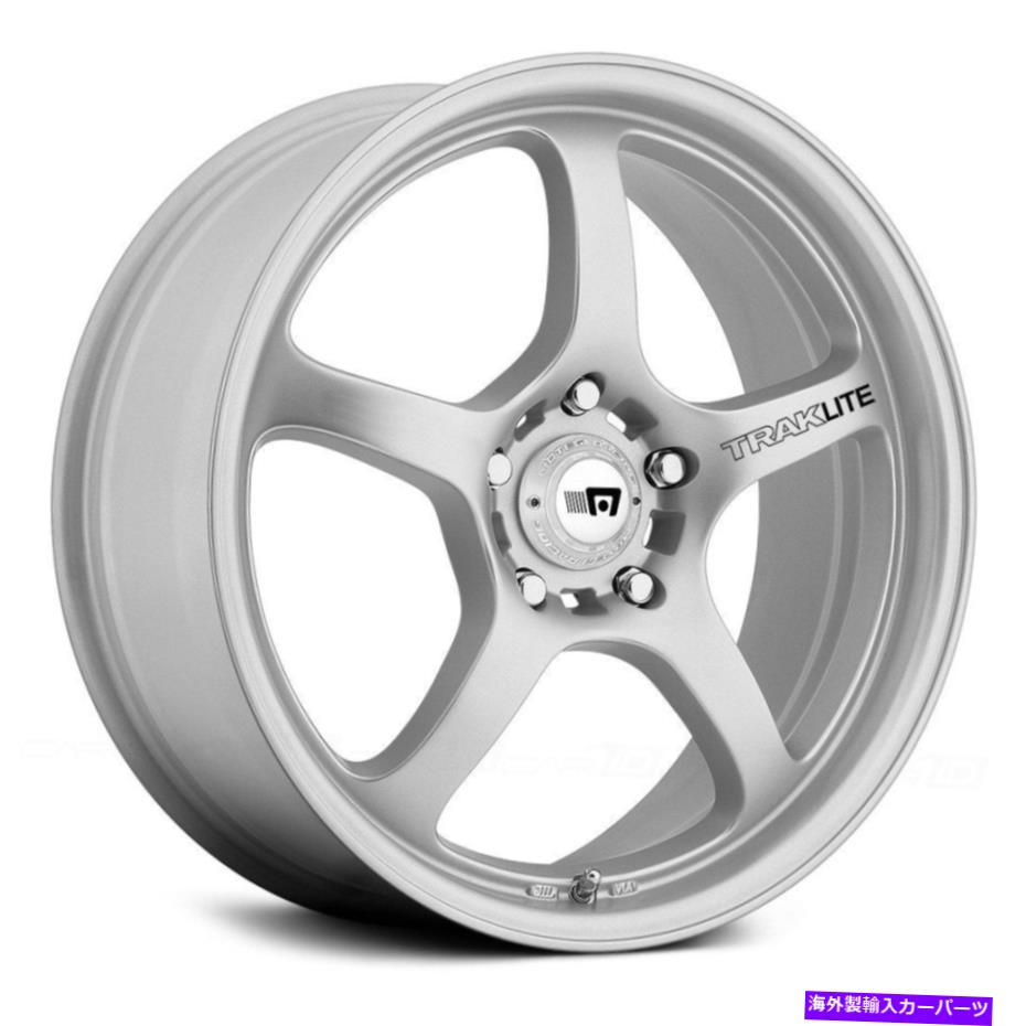 ホイール 4本セット Motegi Racing MR131 Traklite Wheels 17x8(40、5x112、72.56)4のシルバーリムセット Motegi Racing MR131 TRAKLITE Wheels 17x8 (40, 5x112, 72.56) Silver Rims Set of 4【並行輸入品】|Us Custom Parts Shop USDM