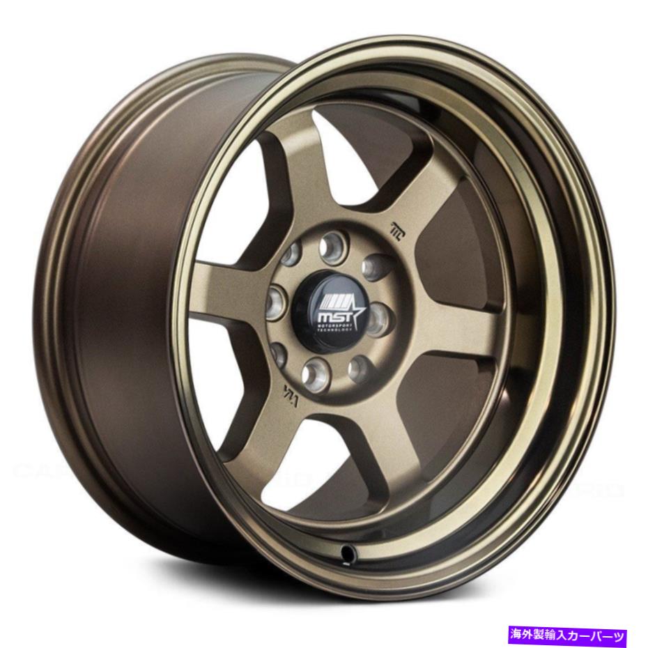 ホイール　４本セット MSTタイム攻撃ホイール17x9（20、5x114.3、73.1）4のブロンズリムセット MST Time Attack Wheels 17x9 (20, 5x114.3, 73.1) Bronze Rims Set of 4【並行輸入品】 283,685円