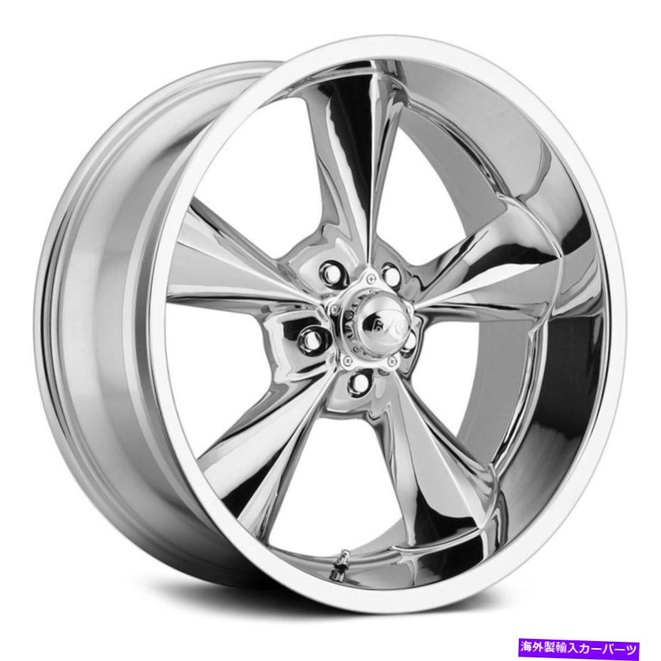 ホイール　４本セット BGロッドは古い学校のホイール17x9.5（6、5x114.3、78.1）4のクロムリムセット BG Rod Works OLD SCHOOL Wheels 17x9.5 (6, 5x114.3, 78.1) Chrome Rims Set of 4【並行輸入品】