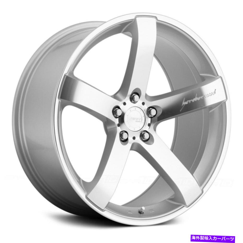 ホイール　４本セット MRR VP5ホイール18x9.5（45、5x112、66.6）4のシルバーリムセット MRR VP5 Wheels 18x9.5 (45, 5x112, 66.6) Silver Rims Set of 4【並行輸入品】