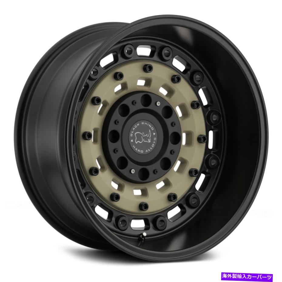 ホイール 4本セット ブラックサイアーセナルホイール17x9.5(12、6x139.7、106.1)4のブラックリムセット Black Rhino ARSENAL Wheels 17x9.5 (12, 6x139.7, 106.1) Black Rims Set of 4【並行輸入品】|Us Custom Parts Shop USDM