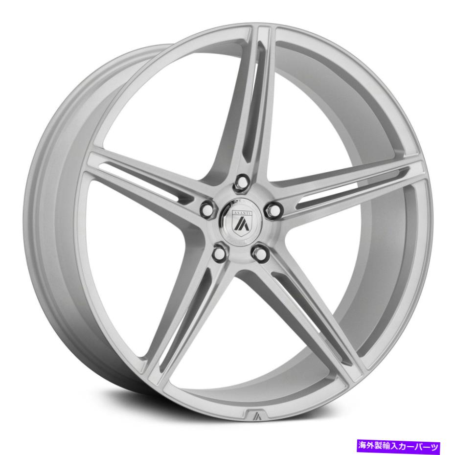 ホイール　４本セット Asanti ABL-22 Alpha-5ホイール20x10.5（20、5x114.3、72.56）4のシルバーリムセット Asanti ABL-22 ALPHA-5 Wheels 20x10.5 (20, 5x114.3, 72.56) Silver Rims Set of 4【並行輸入品】｜Us Custom Parts Shop USDM