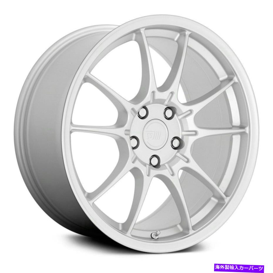 ホイール　４本セット Motegi Racing MR152 SS5ホイール19x8.5（35、5x114.3、72.56）シルバーリムセット4 Motegi Racing MR152 SS5 Wheels 19x8.5 (35, 5x114.3, 72.56) Silver Rims Set of 4【並行輸入品】