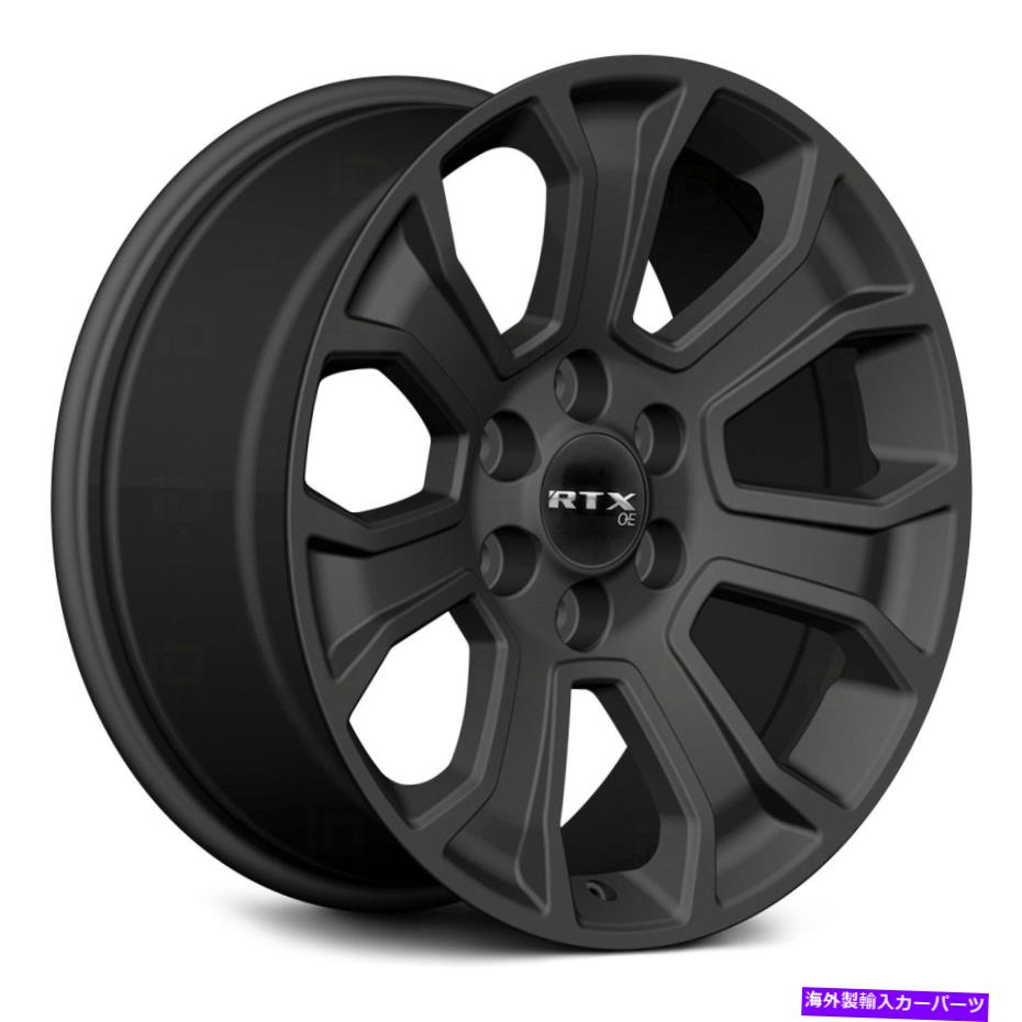 ホイール　４本セット rtx noviホイール20x9（30、6x139.7、78.1）4のブラックリムセット RTX NOVI Wheels 20x9 (30, 6x139.7, 78.1) Black Rims Set of 4【並行輸入品】