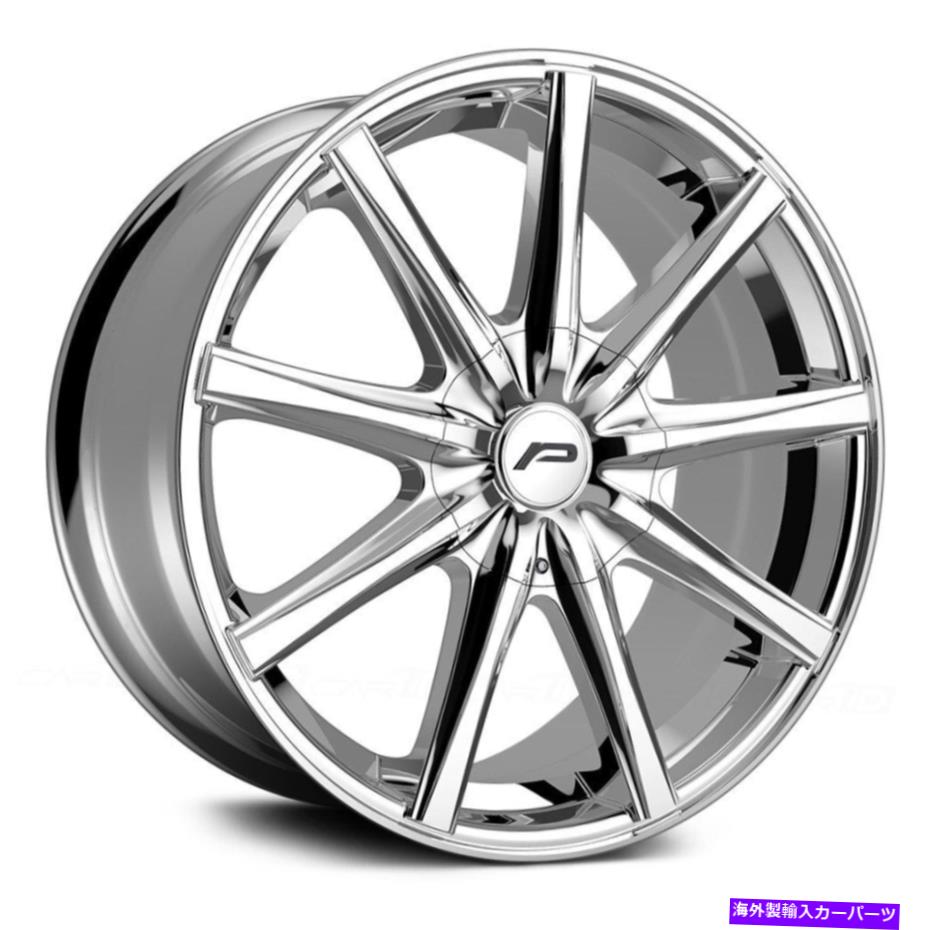 ホイール　４本セット Pacer 789C Evolve Wheels 17x7.5（42、5x114.3、73）4のChrome Rimsセット Pacer 789C Evolve Wheels 17x7.5 (42, 5x114.3, 73) Chrome Rims Set of 4【並行輸入品】
