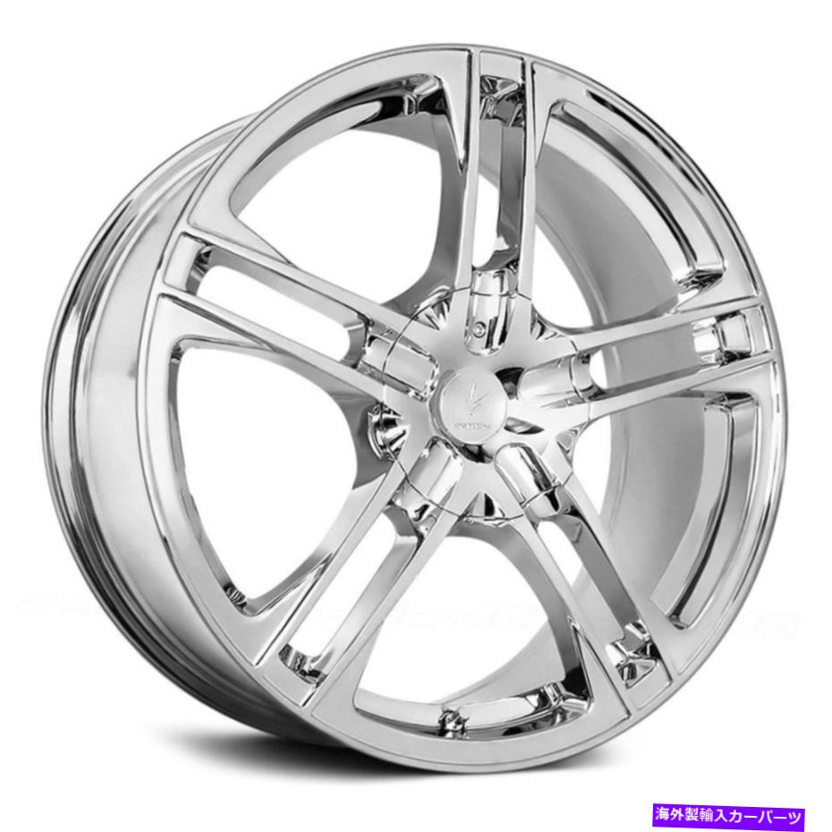 ホイール　４本セット Verde V36プロトコルホイール17x7（40、5x114.3、74.1）4のChrome Rimsセット Verde V36 PROTOCOL Wheels 17x7 (40, 5x114.3, 74.1) Chrome Rims Set of 4【並行輸入品】