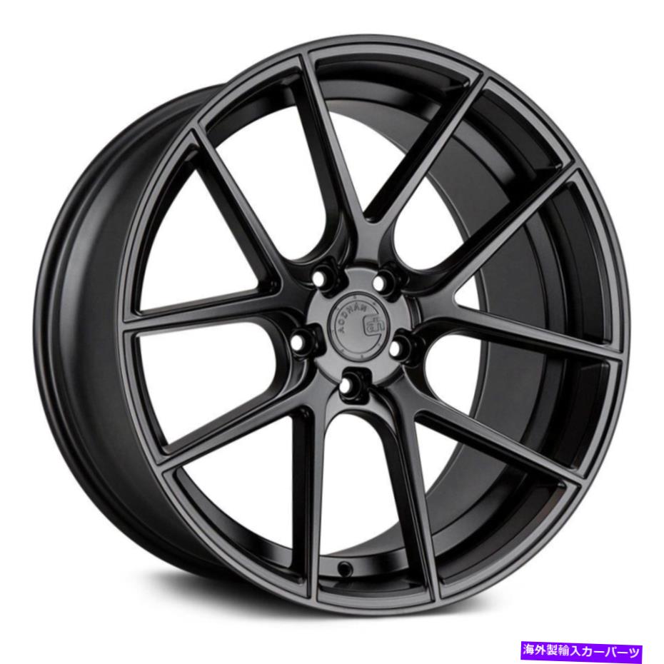 ホイール　４本セット aodhan aff03ホイール20x10.5（35、5x120.65、72.6）4のブラックリムセット Aodhan AFF03 Wheels 20x10.5 (35, 5x120.65, 72.6) Black Rims Set of 4【並行輸入品】