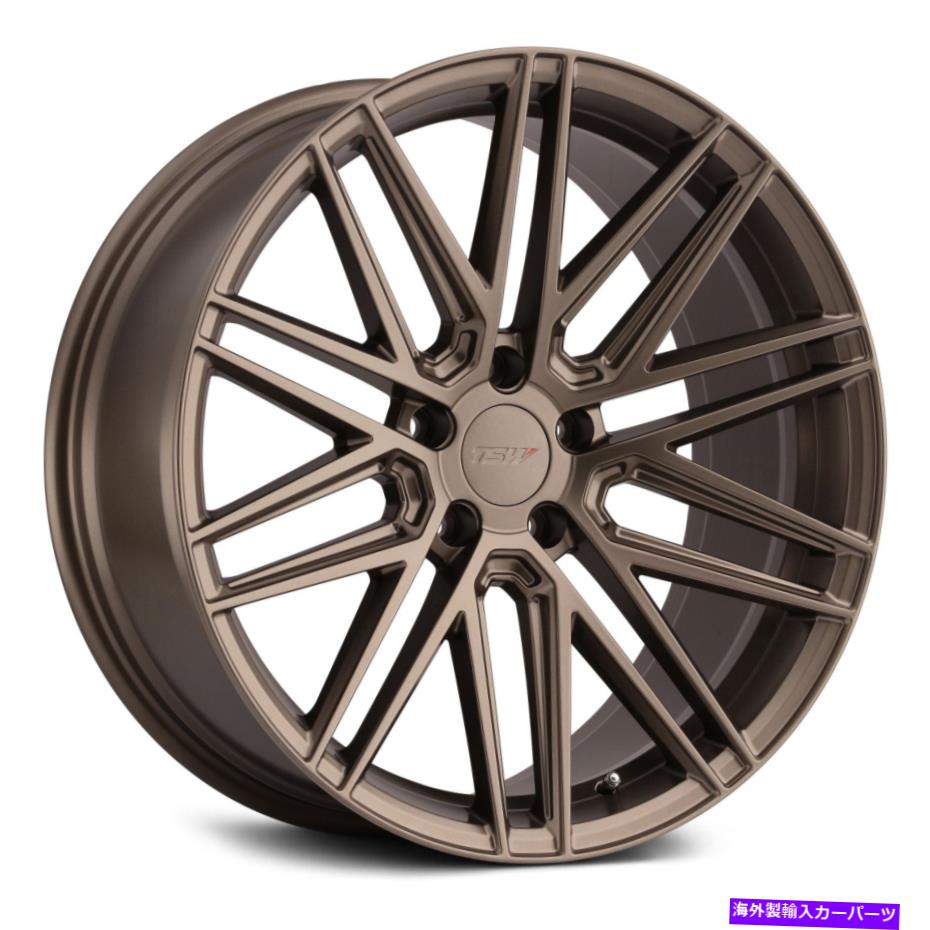 ホイール　４本セット TSWペスカラホイール19x9.5（40、5x112、66.56）4のブロンズリムセット TSW PESCARA Wheels 19x9.5 (40, 5x112, 66.56) Bronze Rims Set of 4【並行輸入品】