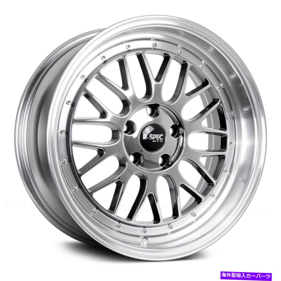 ホイール　４本セット RTX Amaze IIホイール17x7.5（40、5x114.3、73.1）4のポリッシュリムセット RTX AMAZE II Wheels 17x7.5 (40, 5x114.3, 73.1) Polished Rims Set of 4【並行輸入品】