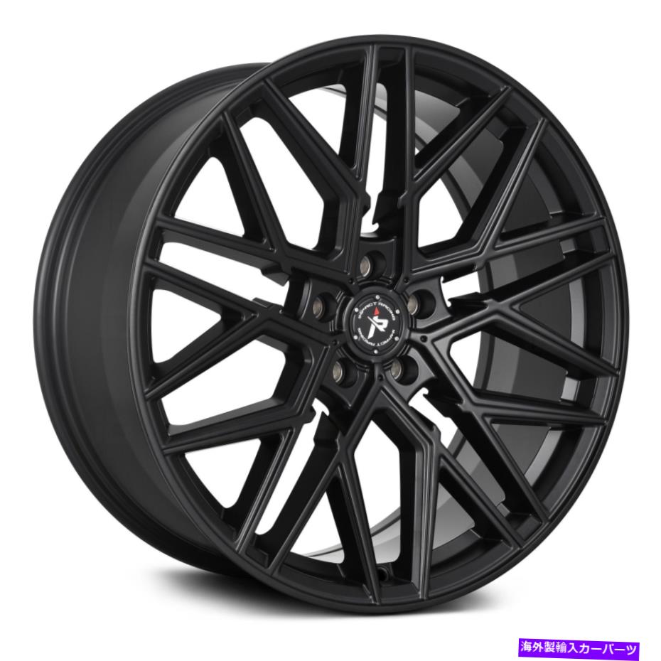 ホイール　４本セット 衝撃道路602ホイール20x8.5（35、5x114.3、73.1）4のブラックリムセット Impact Off Road 602 Wheels 20x8.5 (35, 5x114.3, 73.1) Black Rims Set of 4【並行輸入品】