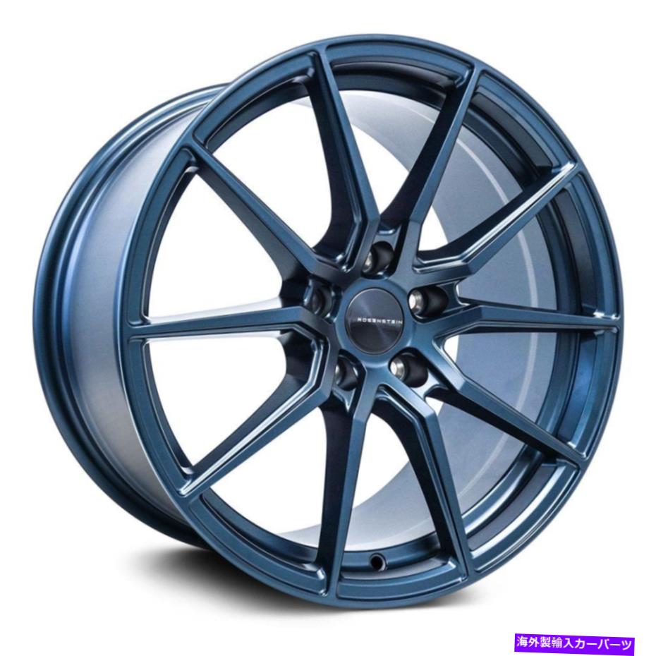 ホイール　４本セット ローゼンシュタインデルタホイール18x8.5（35、5x114.3、73.1）4の青いリムセット Rosenstein DELTA Wheels 18x8.5 (35, 5x114.3, 73.1) Blue Rims Set of 4【並行輸入品】｜Us Custom Parts Shop USDM