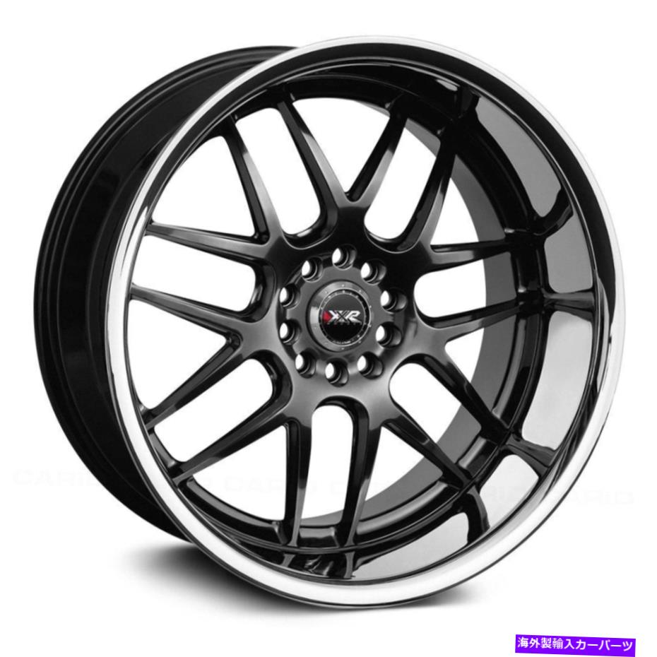ホイール　４本セット XXR 526ホイール18x10.5（20、5x120.65、73.1）4のブラックリムセット XXR 526 Wheels 18x10.5 (20, 5x120.65, 73.1) Black Rims Set of 4【並行輸入品】