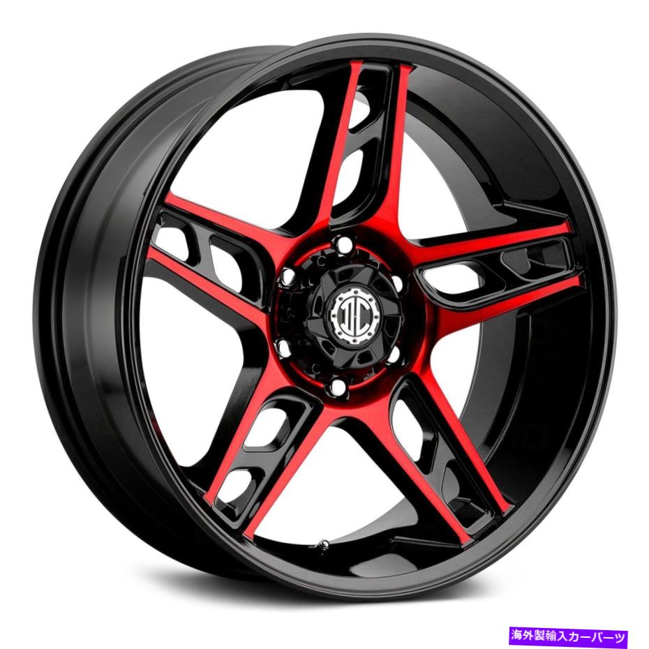ホイール 4本セット Xtreme NX-15ホイール20x10(-25、6x139.7、106.1)4のブラックリムセット Xtreme NX-15 Wheels 20x10 (-25, 6x139.7, 106.1) Black Rims Set of 4【並行輸入品】|Us Custom Parts Shop USDM