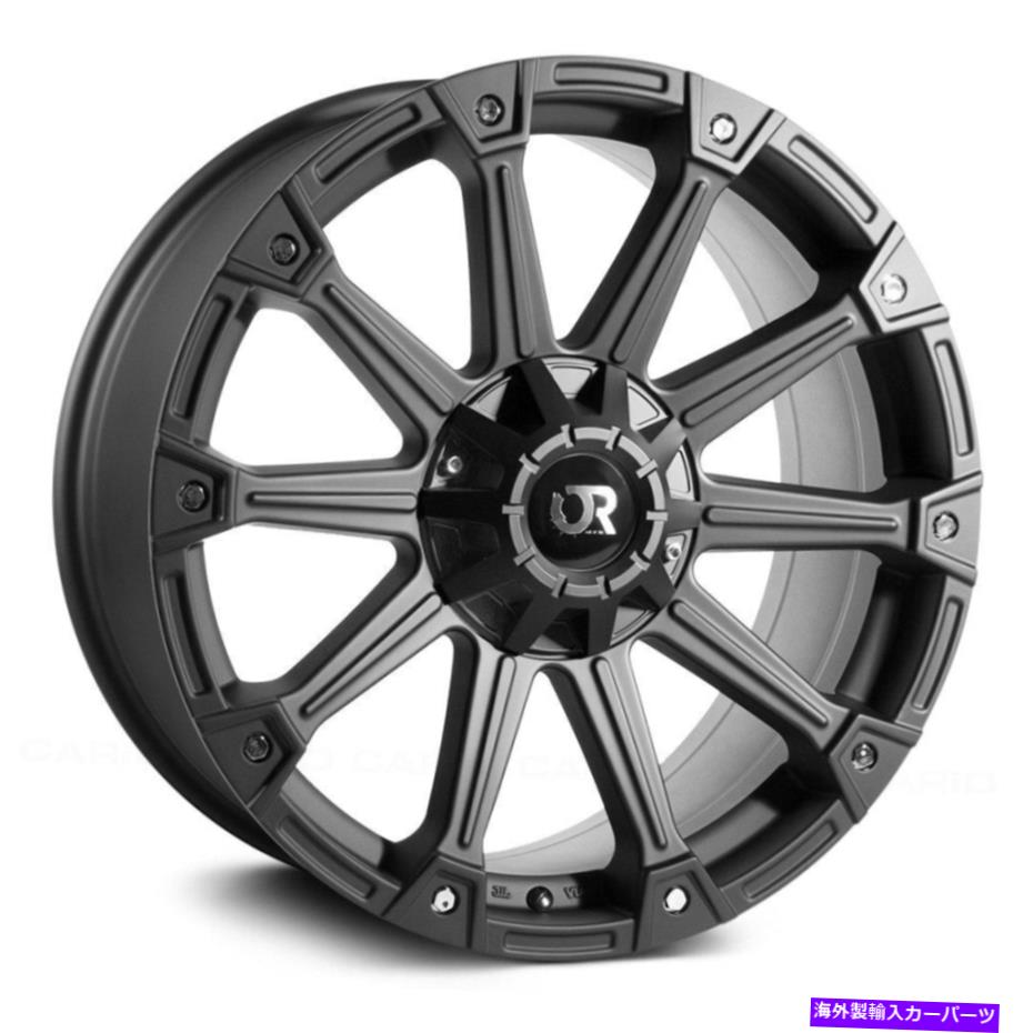 ホイール 4本セット RTXデューンホイール20x9(25、6x139.7、87)4のブラックリムセット RTX DUNE Wheels 20x9 (25, 6x139.7, 87) Black Rims Set of 4【並行輸入品】|Us Custom Parts Shop USDM