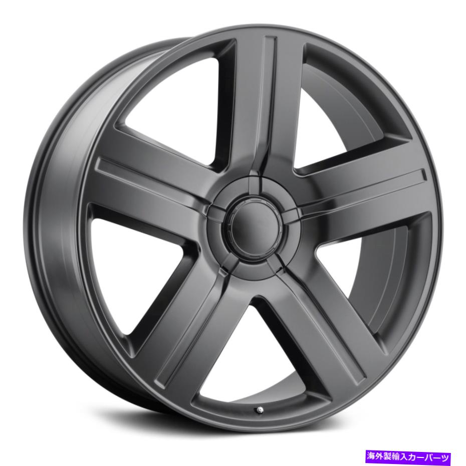 ホイール　４本セット レプリカ技術RT-5ホイール22x9（15、5x127、78.1）4のブラックリムセット Replica Tech RT-5 Wheels 22x9 (15, 5x127, 78.1) Black Rims Set of 4【並行輸入品】