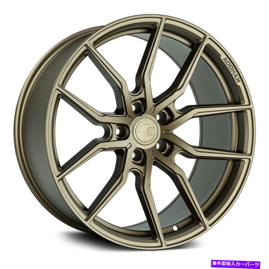 ホイール　４本セット aodhan aff01ホイール20x10.5（45、5x114.3、73.1）4のブロンズリムセット Aodhan AFF01 Wheels 20x10.5 (45, 5x114.3, 73.1) Bronze Rims Set of 4【並行輸入品】