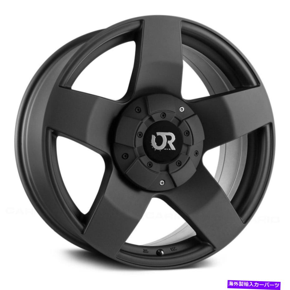 ホイール　４本セット rtxサンダーホイール20x8.5（15、6x139.7、87）4のブラックリムセット RTX THUNDER Wheels 20x8.5 (15, 6x139.7, 87) Black Rims Set of 4【並行輸入品】