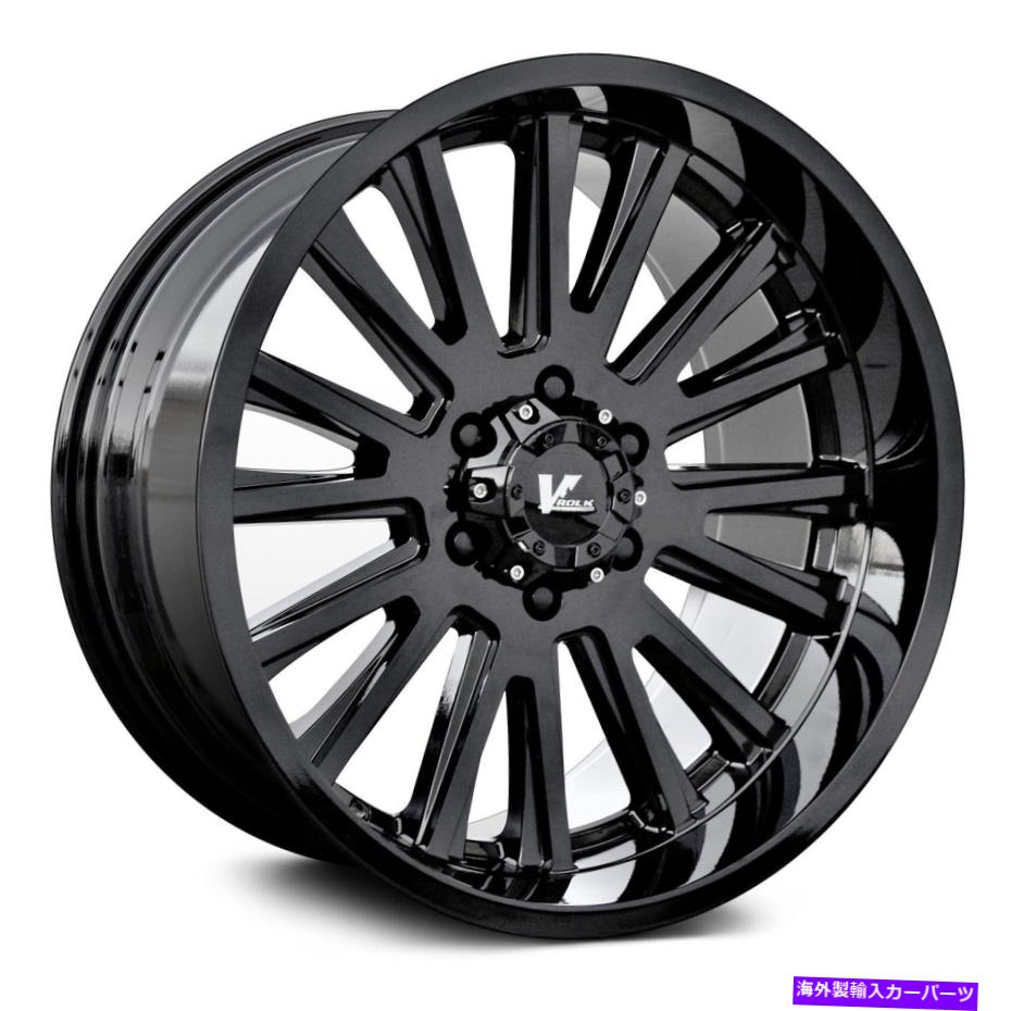 ホイール　４本セット VロックVR11アンビルホイール18x9.5（15、6x139.7、108.1）4のブラックリムセット V-Rock VR11 ANVIL Wheels 18x9.5 (15, 6x139.7, 108.1) Black Rims Set of 4【並行輸入品】