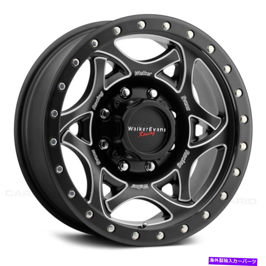 ホイール　４本セット Walker Evans Racing 501bm Legend IIホイール17x8.5（1、5x127）4のブラックリムセット Walker Evans Racing 501BM LEGEND II Wheels 17x8.5 (1, 5x127) Black Rims Set of 4【並行輸入品】