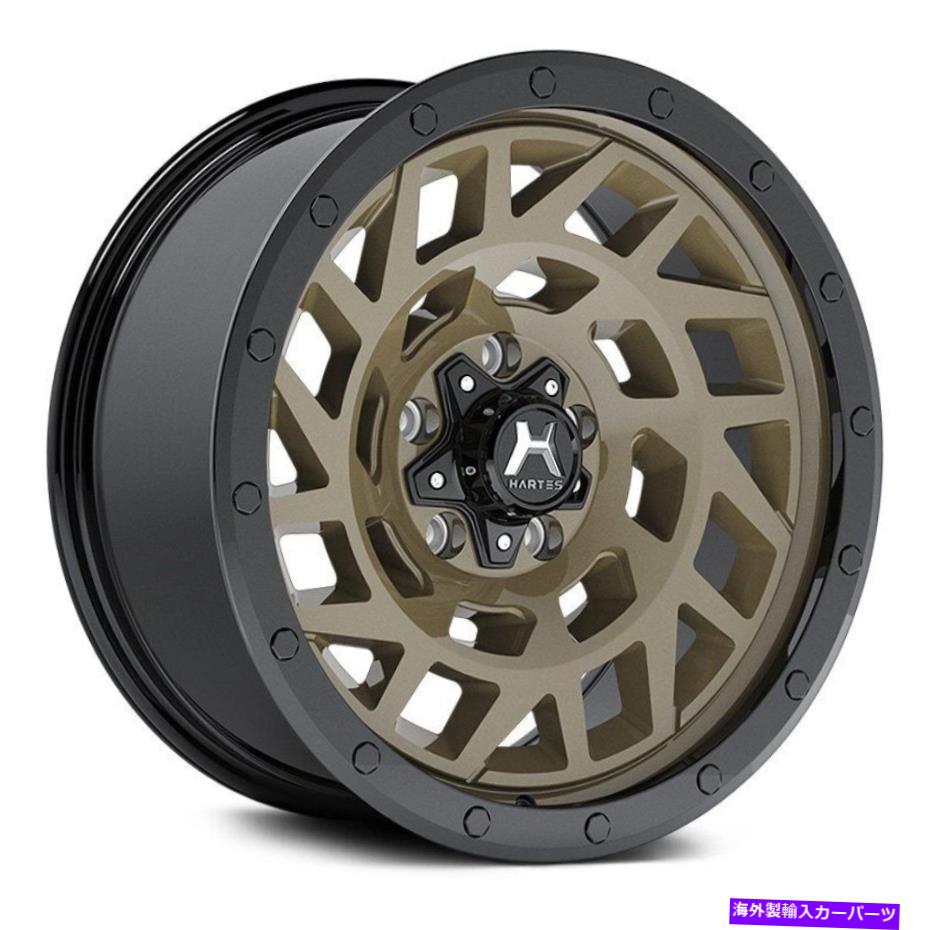 ホイール 4本セット Hartes Metal YSM-766モンスターホイール18x9(0、5x127、78.1)4のブロンズリムセット Hartes Metal YSM-766 MONSTER Wheels 18x9 (0, 5x127, 78.1) Bronze Rims Set of 4【並行輸入品】|Us Custom Parts Shop USDM