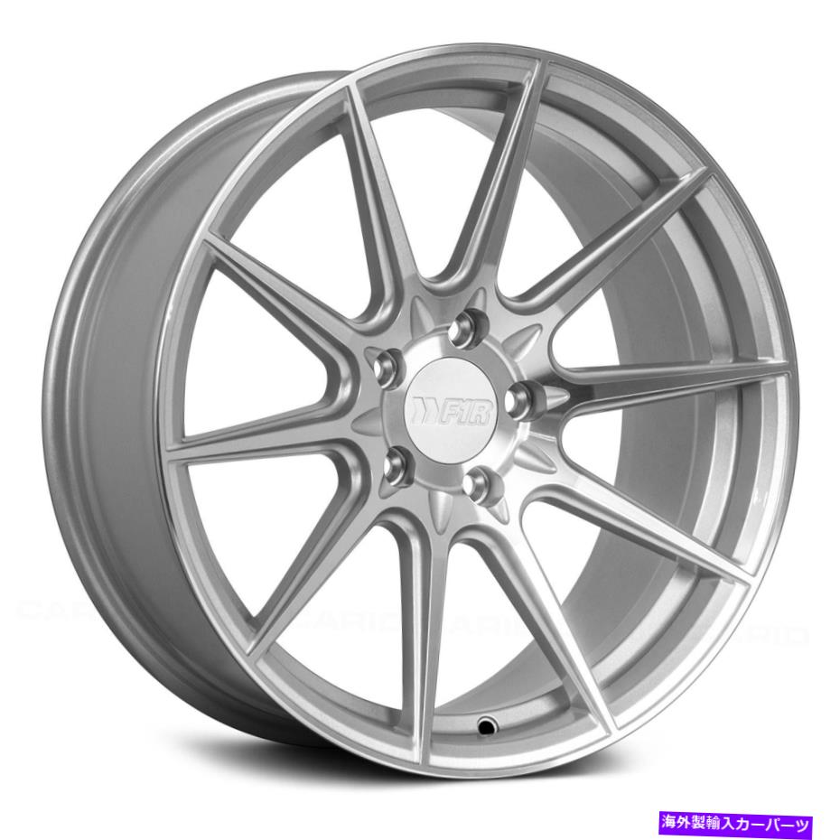 ホイール　４本セット F1R F101ホイール20x9（35、5x114.3、73.1）4のシルバーリムセット F1R F101 Wheels 20x9 (35, 5x114.3, 73.1) Silver Rims Set of 4【並行輸入品】