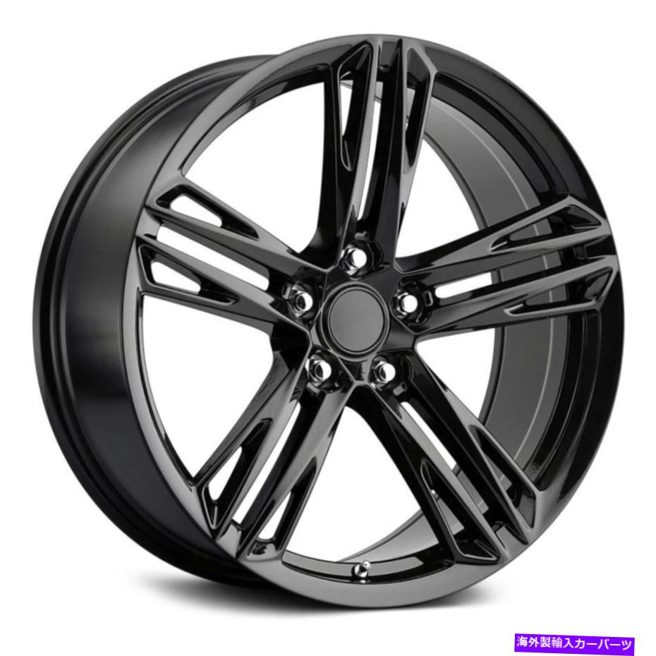ホイール 4本セット VOXXレプリカカマロZL1-1LFホイール20x10(35、5x120.65)4のブラックリムセット Voxx Replica CAMARO ZL1-1LF Wheels 20x10 (35, 5x120.65) Black Rims Set of 4【並行輸入品】|Us Custom Parts Shop USDM