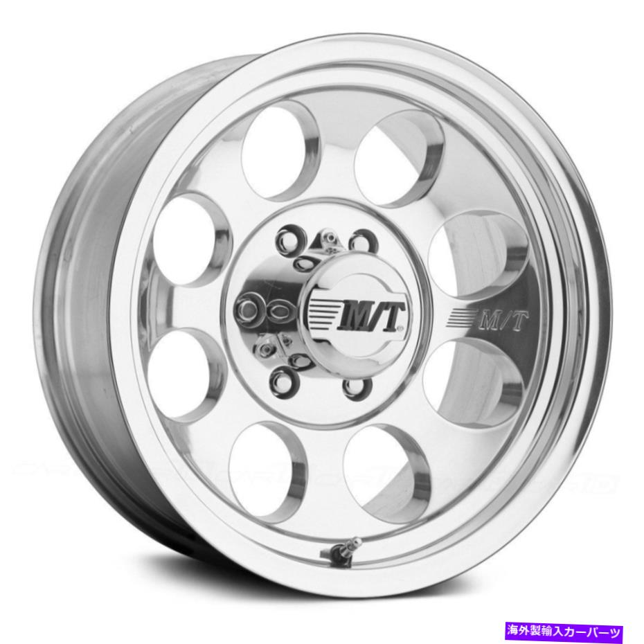 ホイール　４本セット ミッキートンプソンクラシックIIIホイール16x12（-50、8x165.1）4のポリッシュリムセット Mickey Thompson CLASSIC III Wheels 16x12 (-50, 8x165.1) Polished Rims Set of 4【並行輸入品】