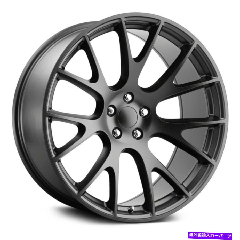 ホイール　４本セット レプリカ技術RT-10ホイール22x11（27、5x114.3、71.6）4のブラックリムセット Replica Tech RT-10 Wheels 22x11 (27, 5x114.3, 71.6) Black Rims Set of 4【並行輸入品】