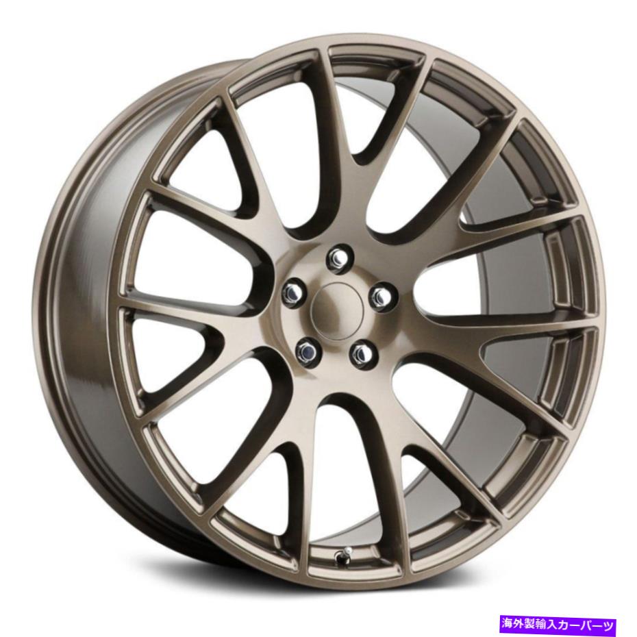 ホイール　４本セット レプリカ技術RT-10ホイール22x11（27、5x114.3、71.6）4のブロンズリムセット Replica Tech RT-10 Wheels 22x11 (27, 5x114.3, 71.6) Bronze Rims Set of 4【並行輸入品】