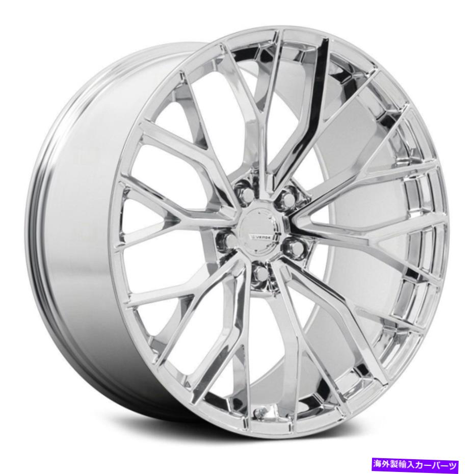 ホイール　４本セット Verde V11 VEXホイール16x7.5（42、5x114.3、74.1）4のChrome Rimsセット Verde V11 VEX Wheels 16x7.5 (42, 5x114.3, 74.1) Chrome Rims Set of 4【並行輸入品】