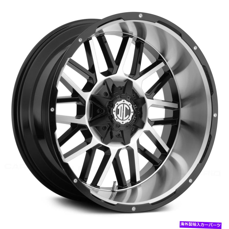 ホイール　４本セット Xtreme NX-12ホイール20x10（-25、5x150、110.4）4のブラックリムセット Xtreme NX-12 Wheels 20x10 (-25, 5x150, 110.4) Black Rims Set of 4【並行輸入品】｜Us Custom Parts Shop USDM