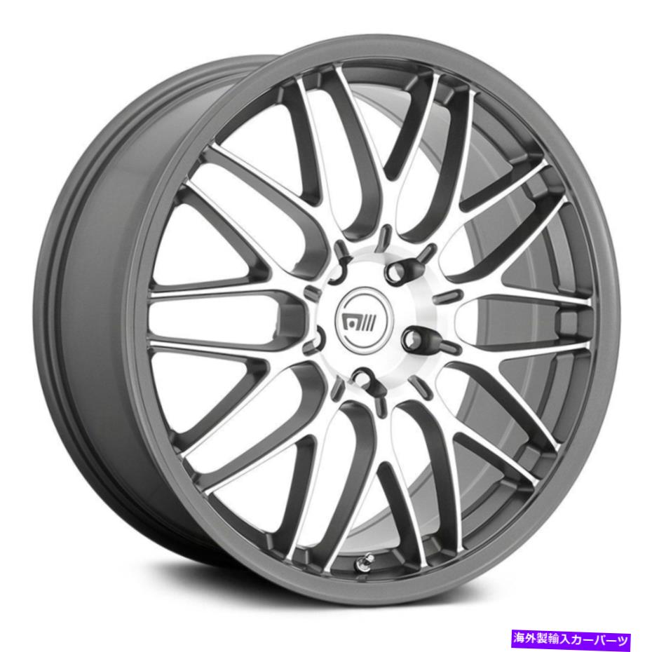 ホイール　４本セット Motegi Racing MR153 CM10ホイール20x8.5（35、5x114.3）Gunmetal Rimsセット4 Motegi Racing MR153 CM10 Wheels 20x8.5 (35, 5x114.3) Gunmetal Rims Set of 4【並行輸入品】