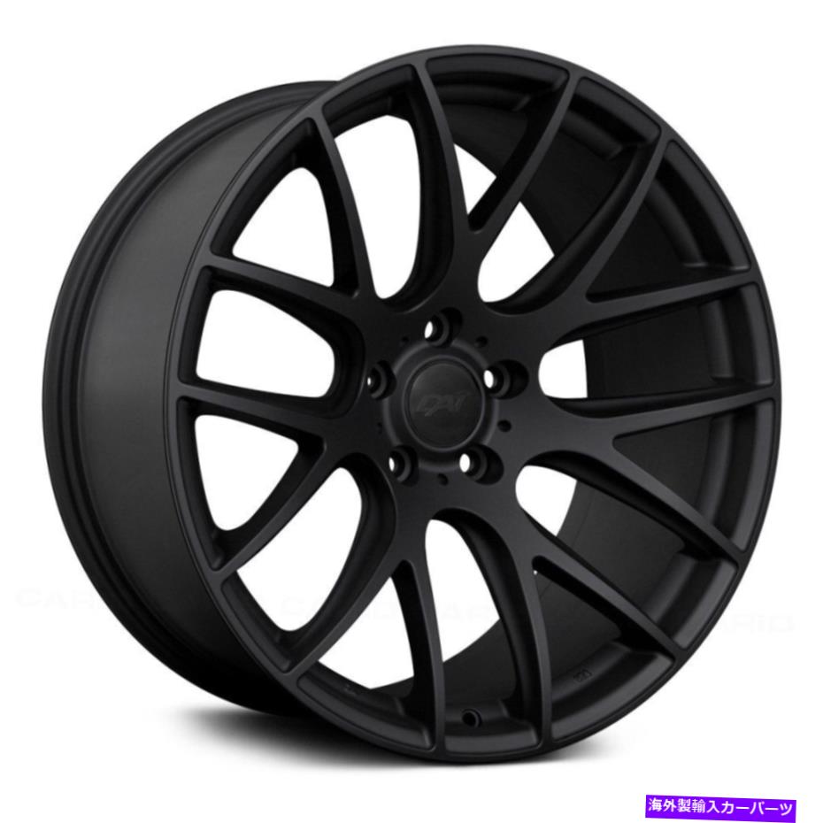 ホイール　４本セット Dai Alloys DW48 Autobahn Wheels20x9（35、5x114.3、73.1）4のブラックリムセット DAI Alloys DW48 AUTOBAHN Wheels 20x9 (35, 5x114.3, 73.1) Black Rims Set of 4【並行輸入品】｜Us Custom Parts Shop USDM