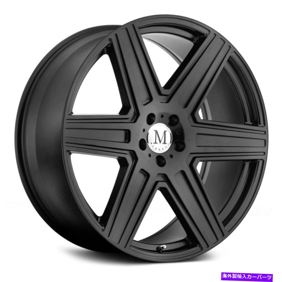 ホイール　４本セット マンドラスアトラスホイール19x9.5（53、5x112、66.56）4のブラックリムセット Mandrus ATLAS Wheels 19x9.5 (53, 5x112, 66.56) Black Rims Set of 4【並行輸入品】