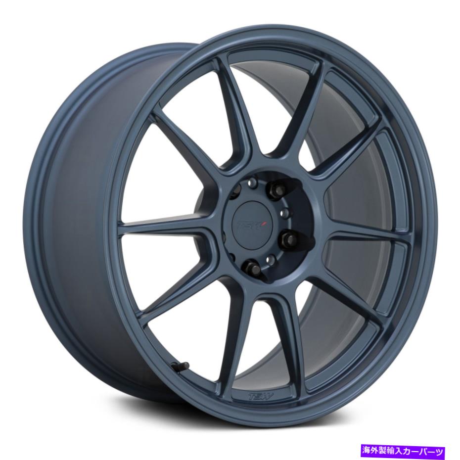 ホイール　４本セット TSWイマトラホイール18x9（22、5x120.65、76.1）4の青いリムセット TSW IMATRA Wheels 18x9 (22, 5x120.65, 76.1) Blue Rims Set of 4【並行輸入品】