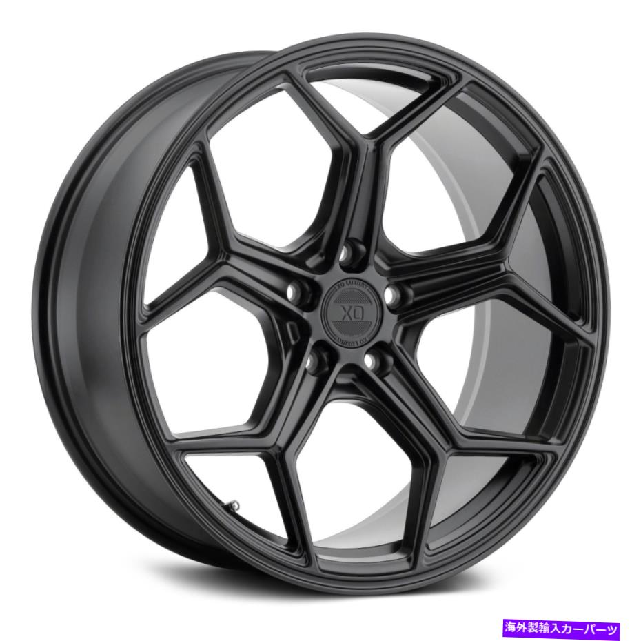 ホイール　４本セット xo helsinkiホイール20x10.5（42、5x112、66.56）4のブラックリムセット XO HELSINKI Wheels 20x10.5 (42, 5x112, 66.56) Black Rims Set of 4【並行輸入品】