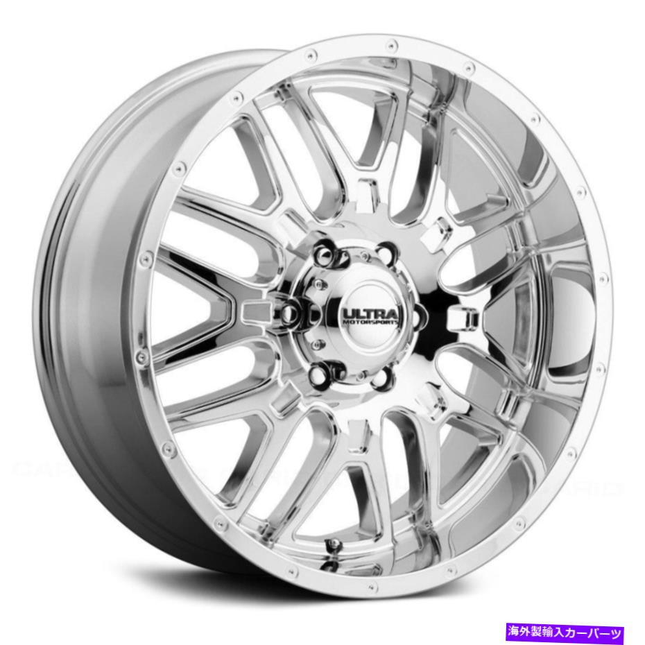 ホイール　４本セット ウルトラ203Cハンターホイール20x9（18、5x139.7、106.5）4のクロムリムセット Ultra 203C HUNTER Wheels 20x9 (18, 5x139.7, 106.5) Chrome Rims Set of 4【並行輸入品】 373,824円