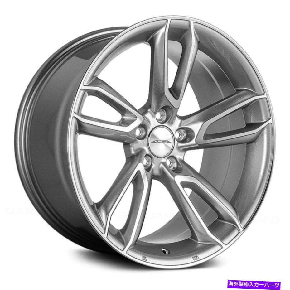 ホイール 4本セット エースアロイスコーピオホイール20x11(20、5x114.3、72.6)シルバーリムセット4 Ace Alloy SCORPIO Wheels 20x11 (20, 5x114.3, 72.6) Silver Rims Set of 4【並行輸入品】|Us Custom Parts Shop USDM