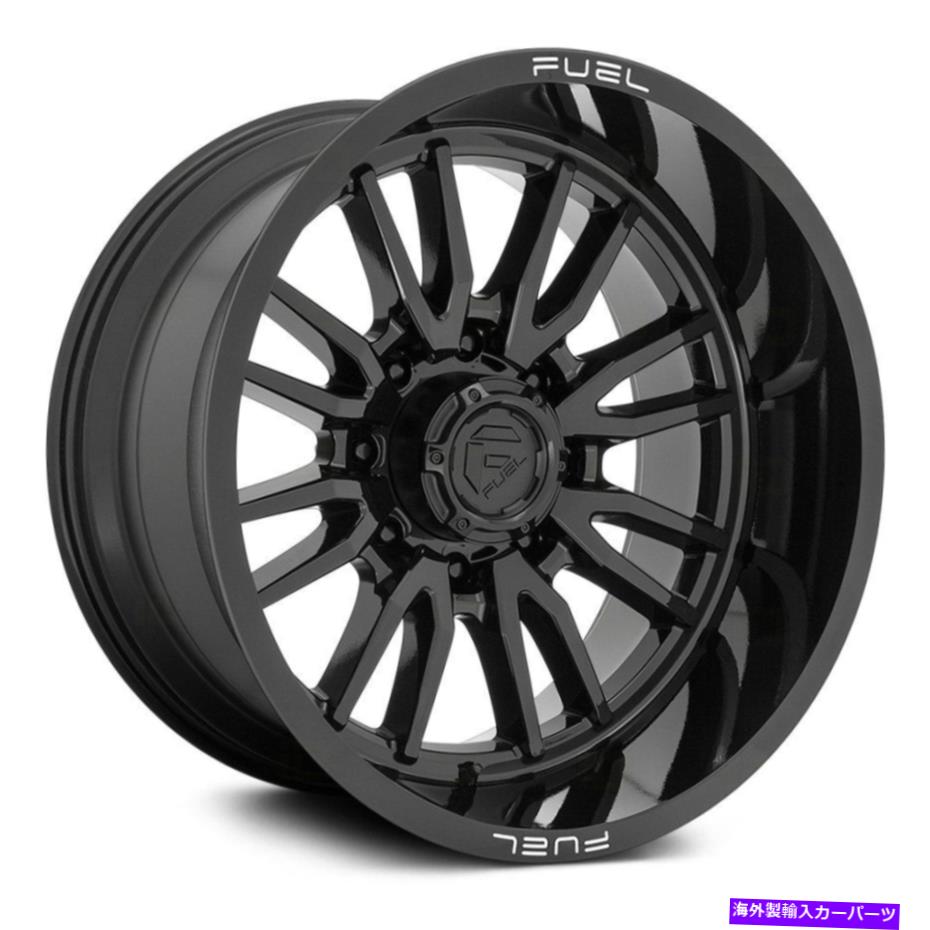 ホイール　４本セット Fuel D760 Clash 8 1PCホイール20x9（1、8x170、125.1）4のブラックリムセット Fuel D760 CLASH 8 1PC Wheels 20x9 (1, 8x170, 125.1) Black Rims Set of 4【並行輸入品】｜Us Custom Parts Shop USDM