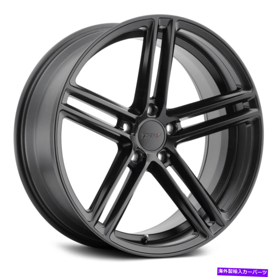 ホイール　４本セット TSWチャペルホイール20x10（40、5x120.65、76.1）4のブラックリムセット TSW CHAPELLE Wheels 20x10 (40, 5x120.65, 76.1) Black Rims Set of 4【並行輸入品】