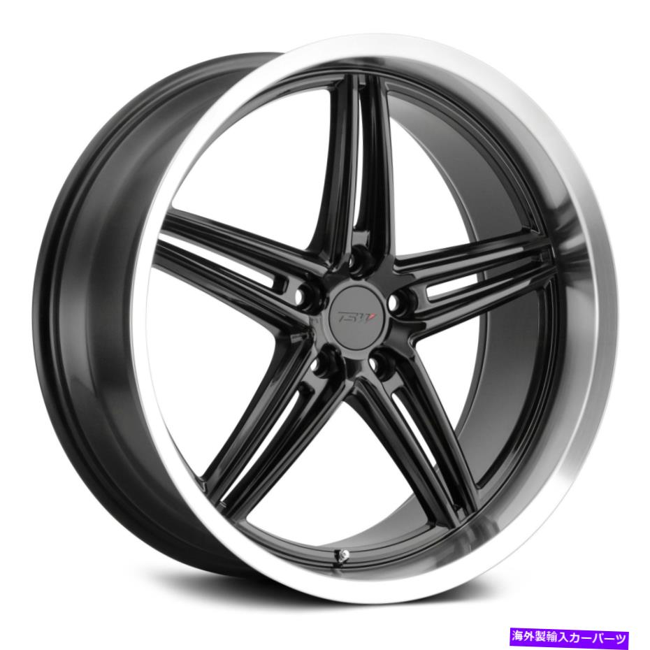 ホイール　４本セット TSW Varianteホイール20x10（40、5x120.65、76.1）4のブラックリムセット TSW VARIANTE Wheels 20x10 (40, 5x120.65, 76.1) Black Rims Set of 4【並行輸入品】