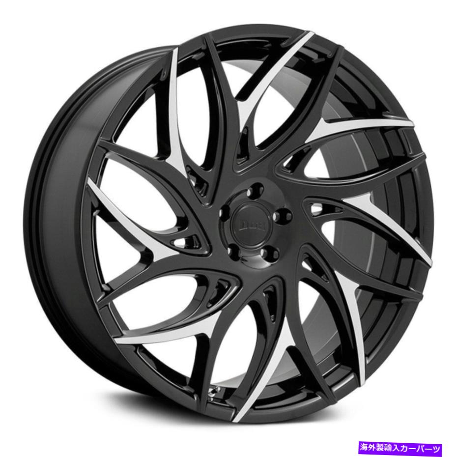 ホイール　４本セット ダブS259 G.O.A.T.ホイール22x9（35、5x120.65、72.56）4のブラックリムセット Dub S259 G.O.A.T. Wheels 22x9 (35, 5x120.65, 72.56) Black Rims Set of 4【並行輸入品】