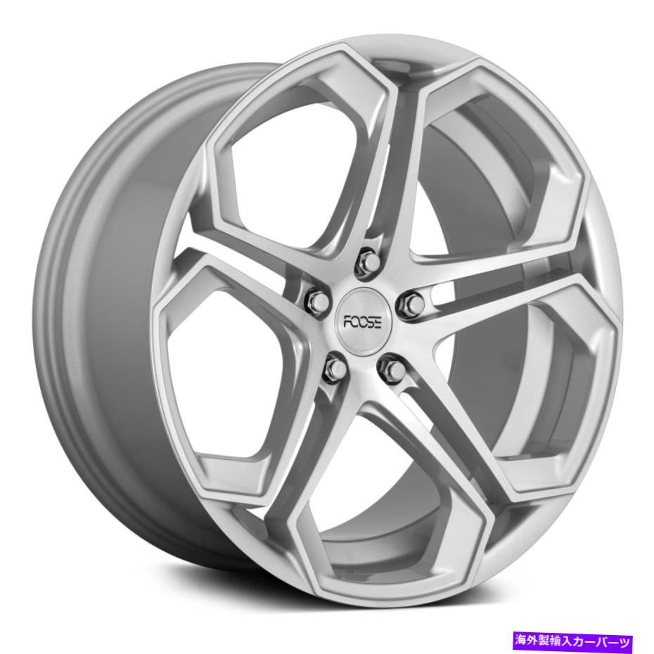 ホイール　４本セット Foose F170 Impalaホイール20x10.5（40、5x114.3、72.56）4のシルバーリムセット Foose F170 IMPALA Wheels 20x10.5 (40, 5x114.3, 72.56) Silver Rims Set of 4【並行輸入品】｜Us Custom Parts Shop USDM