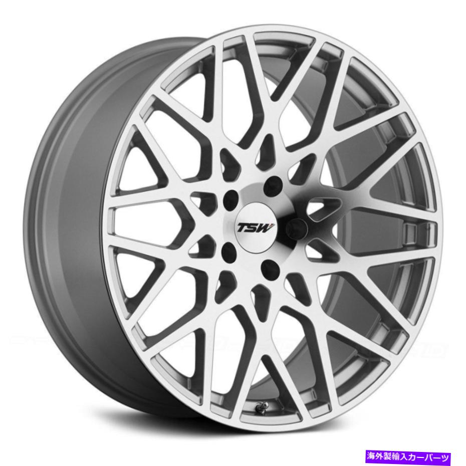 ホイール　４本セット TSW Valeホイール20x10（40、5x120.65、76.1）4のシルバーリムセット TSW VALE Wheels 20x10 (40, 5x120.65, 76.1) Silver Rims Set of 4【並行輸入品】｜Us Custom Parts Shop USDM
