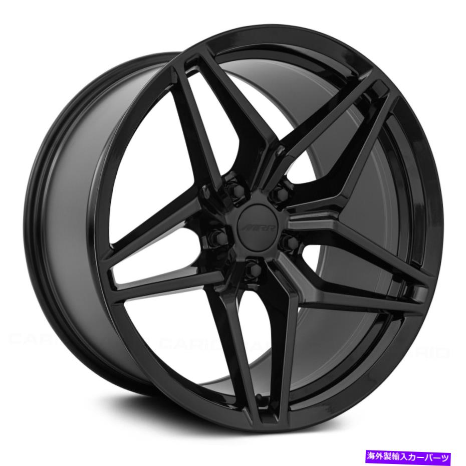 ホイール 4本セット MRR M755ホイール19x10(30、5x120.65、70.3)4のブラックリムセット MRR M755 Wheels 19x10 (30, 5x120.65, 70.3) Black Rims Set of 4【並行輸入品】|Us Custom Parts Shop USDM