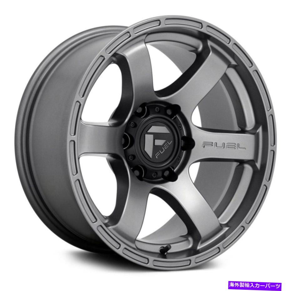 ホイール　４本セット 燃料D767ラッシュ1PCホイール20x9（1、6x135、87.1）4のガンメタルリムセット Fuel D767 RUSH 1PC Wheels 20x9 (1, 6x135, 87.1) Gunmetal Rims Set of 4【並行輸入品】