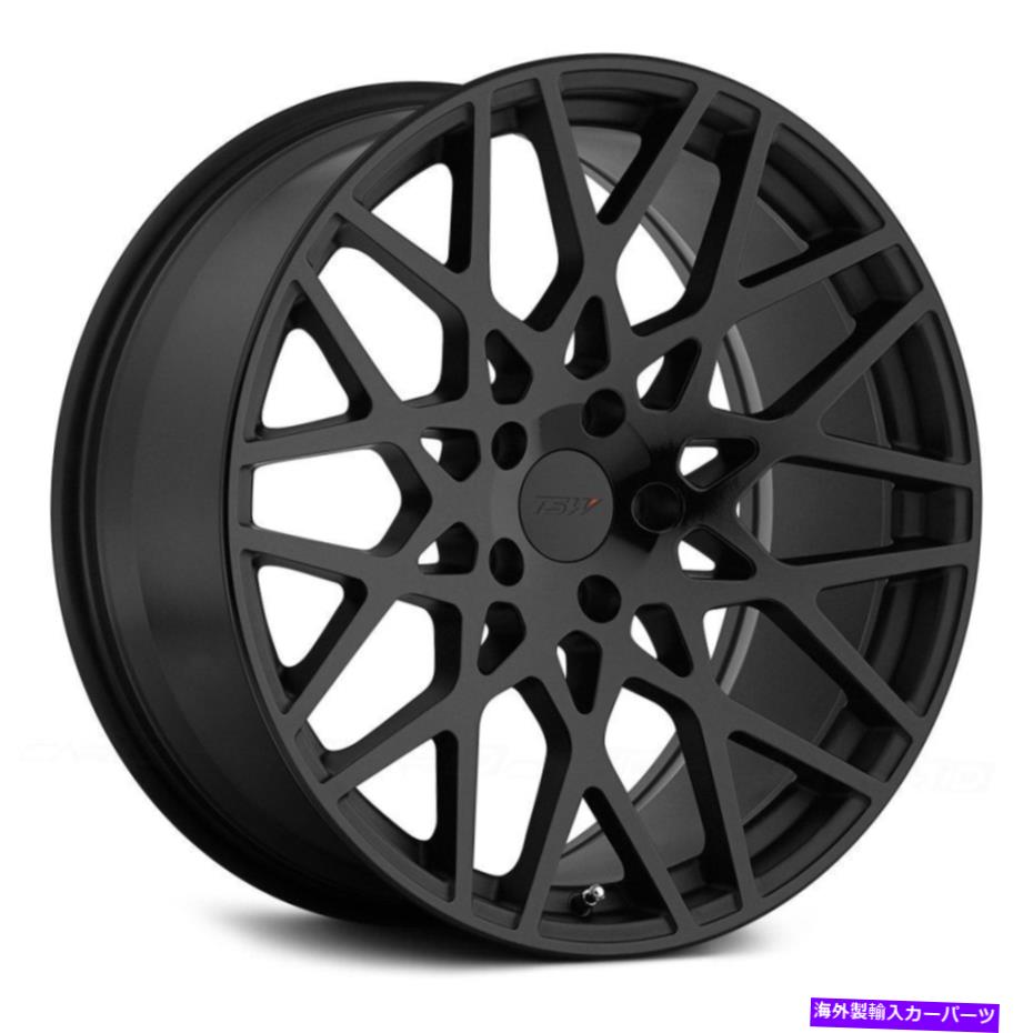 ホイール 4本セット TSW Valeホイール20x10(40、5x112、72.1)4のブラックリムセット TSW VALE Wheels 20x10 (40, 5x112, 72.1) Black Rims Set of 4【並行輸入品】|Us Custom Parts Shop USDM
