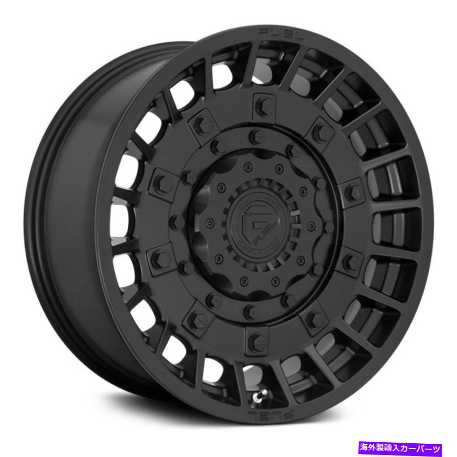 ホイール　４本セット 燃料D723民兵1PCホイール20x10（-18、5x127、78.1）4のブラックリムセット Fuel D723 MILITIA 1PC Wheels 20x10 (-18, 5x127, 78.1) Black Rims Set of 4【並行輸入品】｜Us Custom Parts Shop USDM 365,211円
